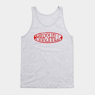 Vintage 1940s Marshall tractor logo Tank Top